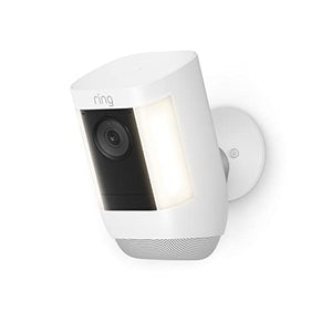 100% NEW Ring Spotlight Cam Pro Battery, 2-Way Talk, Night Vision, Siren, White