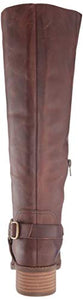 Lucky Brand Women's KARESI Equestrian Boot, Soil, 9.5 M US