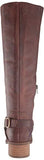 Lucky Brand Women's KARESI Equestrian Boot, Soil, 9.5 M US