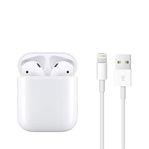 UG - Apple AirPods (2nd Generation) Wireless Ear Buds, Bluetooth Headphones with Lightning Charging Case Included, Over 24 Hours of Battery Life, Effortless Setup for iPhone