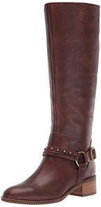 Lucky Brand Women's KARESI Equestrian Boot, Soil, 9.5 M US