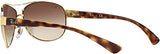 Ray-Ban Aviator Sunglasses RB3386 Gold Frame Brown Gradient Lens (Unisex)