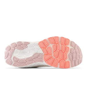 New Balance Women's Fresh Foam X 860 V13, White/Light Gold Metallic, 8.5 X-Wide