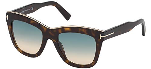 NEW Tom Ford Sunglasses FT 0685 Julie 52P Shiny Dark Havana 52/20/140