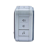 Honeywell Home RDWL515A2000 Portable Wireless Doorbell & Push Button - Gray