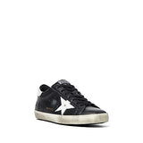 Authentic Golden Goose Men's Superstar Sneakers Black/White 8.5 Medium US