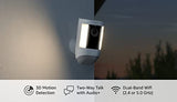 100% NEW Ring Spotlight Cam Pro Battery, 2-Way Talk, Night Vision, Siren, White