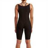 Marena Recovery Short-Length Post Surgical Compression Girdle, High-Back - M, Black