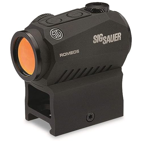 !USED TEXAS!  Sig Sauer Romeo5 1X20mm Tactical Hunting Shooting Durable Waterproof Fogproof Illuminated 2 MOA Red Dot Reticle Gun Sight, Picatinny Mount Included