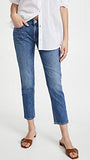 rag & bone Women's Dre Low Rise Slim Boyfriend Jeans, Julienne, Blue, 30