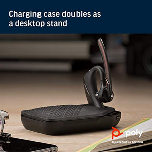 Poly (Plantronics + Polycom) Voyager 5200 Charge Case (Poly) - Headset Case Charger, Black (204500-101)