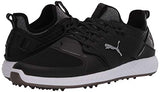 PUMA GOLF Men's Ignite Poweradapt Caged Golf Shoes, Black, US Size: 7 (Wide)