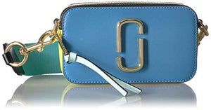 Marc Jacobs Snapshot Camera Bag, Aquaria Blue Multi, One Size Crossbody