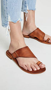 Free People Sant Antoni Slide Brown EU 37.5 (US Women's 7.5) M