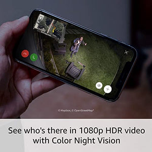 100% NEW Ring Spotlight Cam Pro Battery, 2-Way Talk, Night Vision, Siren, White