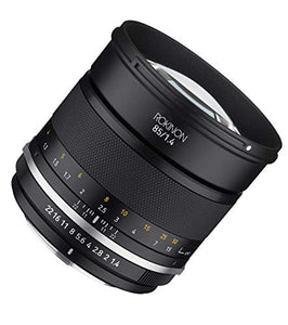 Rokinon Series II 85mm F1.4 Weather Sealed Telephoto Lens for Canon M, SE85-M