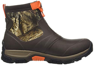 Muck AXMZMOCM7 Men's Apex Mid Zip Brown/Mossy Oak Break up Country 7 Mens