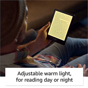 Amazon Kindle Paperwhite 11th Generation, Warm Light 8GB, 6.8 inch Touch, Black