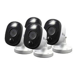 Swann SRPRO-1080MSFBWB4 4 Pack 1080P Security Cameras - Night Vision - Color