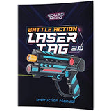 SQUAD HERO BATTLE ACTION LASER TAG 2.0 Rechargeable Station Set Of 4, 360 Sensor