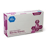 MedPride Powder-Free Nitrile Exam Gloves, Medium, Case/1000 (100 Count (Pack of 10))