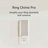 Ring Chime Pro Wifi Extender,Nightlight & Chime for Ring Devices White (New Sealed)