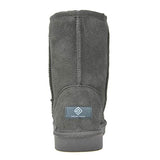 DREAM PAIRS Shorty-New Grey Mid Calf Winter Snow Boots Size: US Women's 8 M