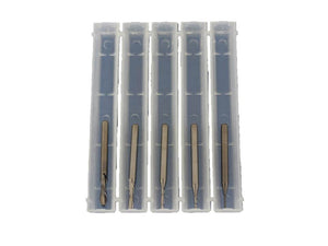 TEMO 5 pc Carbide Downcut Inlay Router Bits Set: 1/8" 3/32" 1/16" 3/64" 1/32"