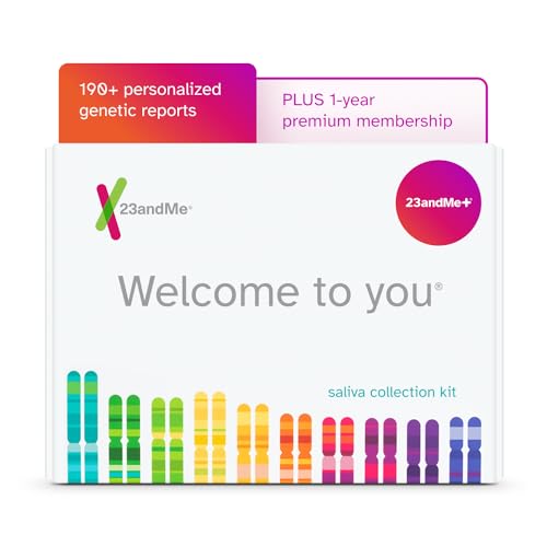 23andMe+ Premium Membership Bundle DNA Kit with Personal Genetics Insight Not EXP