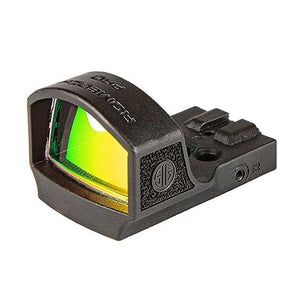 ULN SIG SAUER ROMEOZero-Pro 1x30mm 3 MOA Red Dot Durable Shockproof Full-Size Open Reflex Handgun Sight Compatible with All SIG SAUER ROMEO1 Pro Optics-Ready Pistols