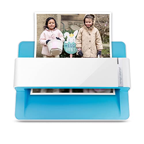 Plustek Photo Scanner - ephoto Z300, Scan 4x6 Photo in 2sec, Auto Crop and Deskew CCD Sensor. Support Mac and PC