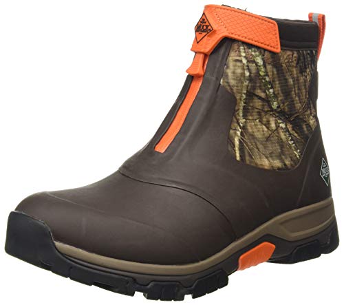 Muck AXMZMOCM7 Men's Apex Mid Zip Brown/Mossy Oak Break up Country 7 Mens