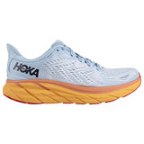 HOKA ONE Women's Running/Walking Shoes, Blue/Orange, Size: 7.5 US