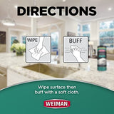 Weiman Granite Disinfectant Wipes - 30 Wipes - 2 Pack - Disinfect Clean and Shine Sealed Granite Marble Quartz Slate Limestone Soapstone Tile Countertops - Packaging May Vary