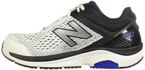 New Balance Men's 847 V4 Walking Shoe, Arctic Fox/Black, 10 Narrow