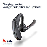 Poly (Plantronics + Polycom) Voyager 5200 Charge Case (Poly) - Headset Case Charger, Black (204500-101)