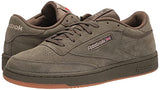 Reebok Unisex-Adult Club C Sneaker, Army Green/Modern Beige/Gum, 5 US