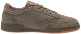Reebok Unisex-Adult Club C Sneaker, Army Green/Modern Beige/Gum, 5 US