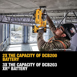 DEWALT 20V MAX Battery, 6 Ah, 2-Pack, Fully Charged in Under 90 Mins (DCB206-2)