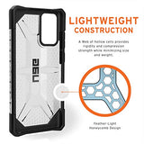 Urban Armor Gear UAG Compatible with Samsung Galaxy Note20 5G Case [6.7-inch Screen] Rugged Lightweight Slim Shockproof Transparent Plasma Protective Cover, Ice