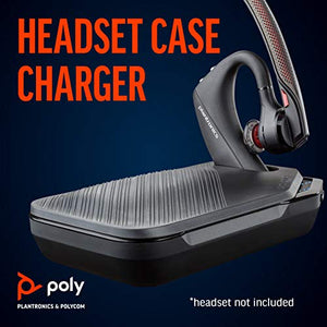 Poly (Plantronics + Polycom) Voyager 5200 Charge Case (Poly) - Headset Case Charger, Black (204500-101)