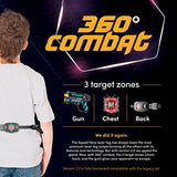 SQUAD HERO BATTLE ACTION LASER TAG 2.0 Rechargeable Station Set Of 4, 360 Sensor
