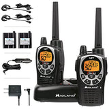 Midland GXT1000VP4 2-Pk 36-Mile 50-Channel FRS/GMRS Two-Way Radio (Pair)