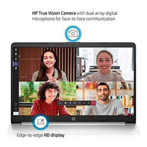 HP 15.6" Laptop, 11th Gen Intel Core i3-1115G4, 8GB DDR4 RAM, 256GB SSD, HDMI, Webcam, Wi-Fi, Bluetooth, Windows 10 Home, Natural Silver, W/MD Accessories