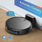 Robot Vacuum and Mop Combo, WiFi/App/Alexa, Robotic Vacuum Cleaner with Schedule, 2 in 1 Mopping Robot Vacuum with Watertank and Dustbin, Self-Charging, Slim, Ideal for Hard Floor, Pet Hair, Carpet