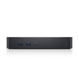 ULN - Dell Universal Dock - D6000S, Equipped with USB-C/USB-A PowerShare Options, Connect Upto Three 4K Displays, LED Indicator, Black