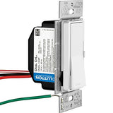 Lutron Diva LED+ WHITE Dimmer for LED, Fluorescent, Incandecent DVWCL-153PH-WH