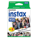 Fujifilm INSTAX Wide 300 Camera and 2 x Instax Wide Film Twin Pack - 40 Sheets