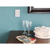 Lutron Diva LED+ WHITE Dimmer for LED, Fluorescent, Incandecent DVWCL-153PH-WH