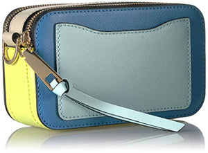 Marc Jacobs Snapshot Camera Bag, Aquaria Blue Multi, One Size Crossbody